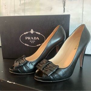 Prada Peep Toe Heels